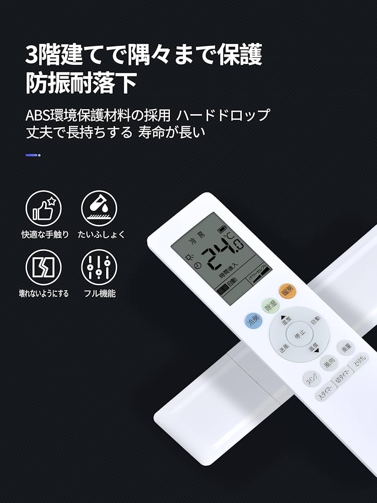 Amazon.co.jp: SHZ エアコンリモコン RG10J5(B3H)/BGJ 交換用